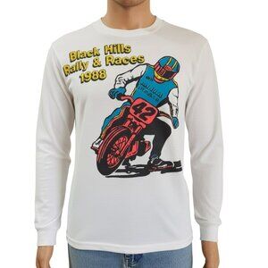 1988 Sturgis Rally 48th Anniversary Mens Large Double Sided Long Sleeve Tshirt